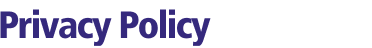 Privacy Policy